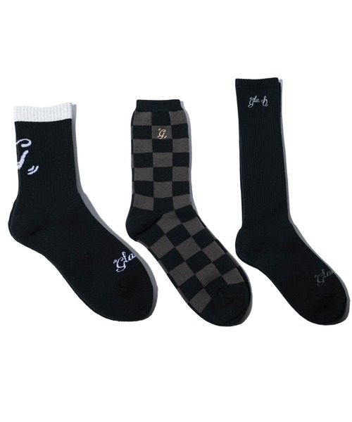NikeLab MMW ソックス セット　Size Lベージュ ブラックALYX Nike NikeLab x MMW Double Layer Socks Desert Tan Size S,M