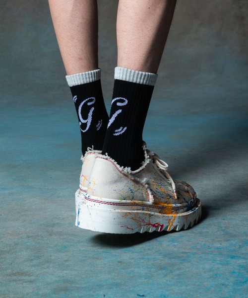 LACOSTE ONE PIECE Logo Socks 靴下 ブラック ① 足底パイル ロゴ スニーカー丈ソックス （ソックス）｜LACOSTE