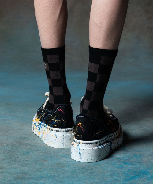 glamb(グラム)の「Logo Socks Set / ロゴソックスセット(ソックス/靴下・メンズ・ブラック・FREE)」の7枚目の写真