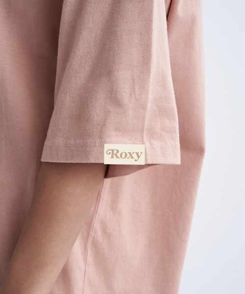 ROXY(ロキシー)の「COLORS TEE/ロキシーオーバーサイズ半袖Tシャツ(Tシャツ/カットソー・レディース・バーガンディー/グリーン/インディゴブルー/ベージュ・LARGE/MEDIUM/SMALL)」の13枚目の写真