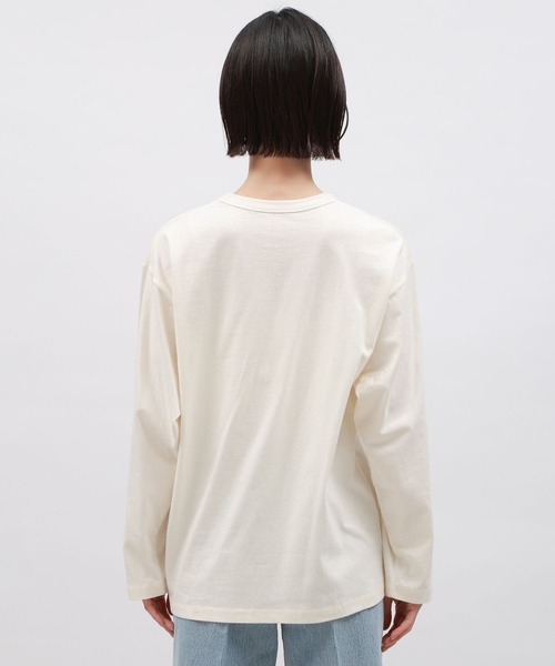 LAKOLE（ラコレ）の「アーチロゴプリント長袖 / 112097（Tシャツ/カットソー・レディース・ブラック/チャコールグレー/オフホワイト・MEDIUM/SMALL）」の16枚目の写真