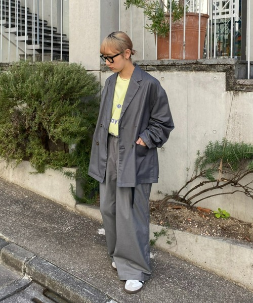 CIAOPANIC TYPY(チャオパニックティピー)の「【UNISEX】サイドベルト付きルーズシルエットスラックス(スラックス・メンズ・グレー/ブラック・LARGE/MEDIUM)」の19枚目の写真