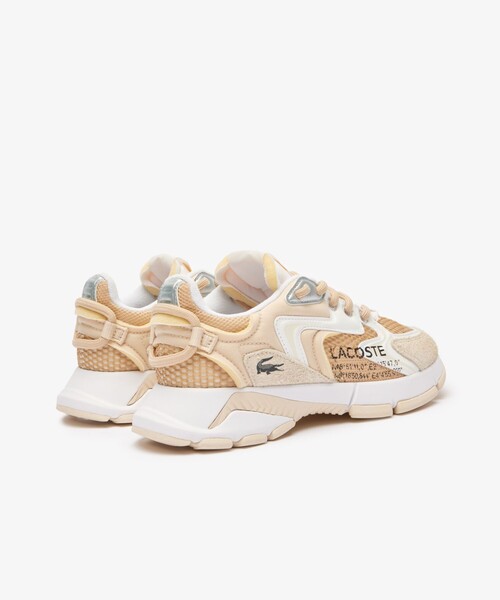 LACOSTE（ラコステ）の「ウィメンズ L003 NEO 124 5 SFA（スニーカー・レディース・ライトベージュ・23.0cm/22.5cm/23.5cm/24.0cm/24.5cm）」の3枚目の写真