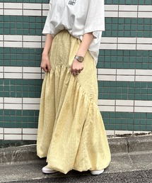 DOUBLE NAME | ふくれJQドロストバルーンスカート(スカート)