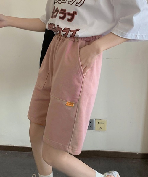 Miniministore(ミニミニストア)の「ショートパンツ スウェットパンツ韓国(スウェットパンツ・レディース・ピンク/ライトグレー/ブラック/ダークグレー・L/XL)」の4枚目の写真