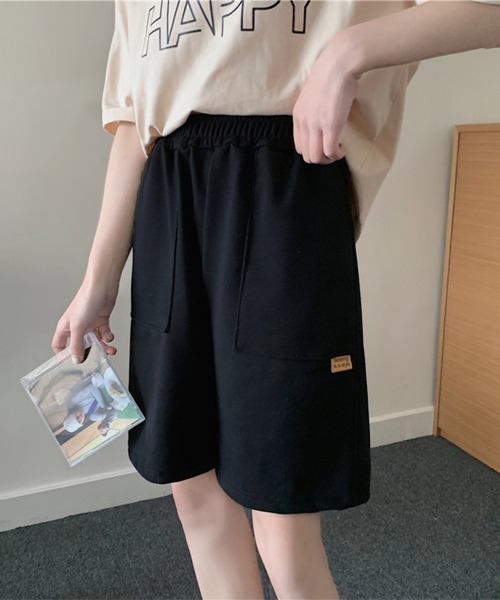 Miniministore(ミニミニストア)の「ショートパンツ スウェットパンツ韓国(スウェットパンツ・レディース・ピンク/ライトグレー/ブラック/ダークグレー・L/XL)」の1枚目の写真