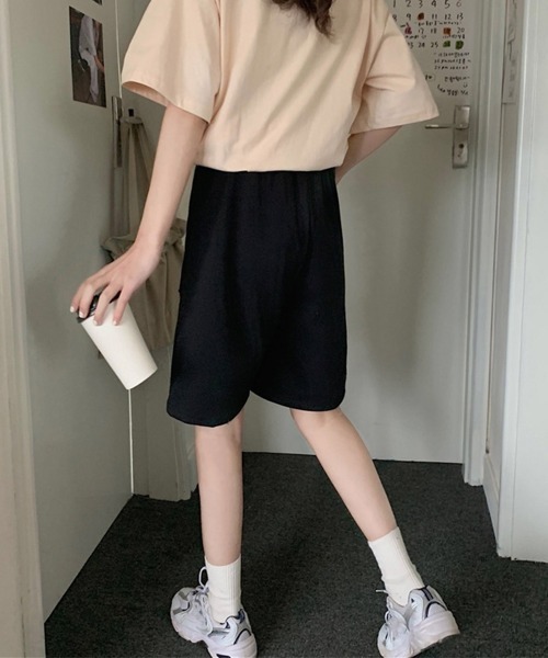 Miniministore(ミニミニストア)の「ショートパンツ スウェットパンツ韓国(スウェットパンツ・レディース・ピンク/ライトグレー/ブラック/ダークグレー・L/XL)」の9枚目の写真