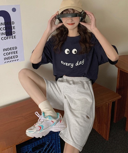 Miniministore(ミニミニストア)の「ショートパンツ スウェットパンツ韓国(スウェットパンツ・レディース・ピンク/ライトグレー/ブラック/ダークグレー・L/XL)」の11枚目の写真