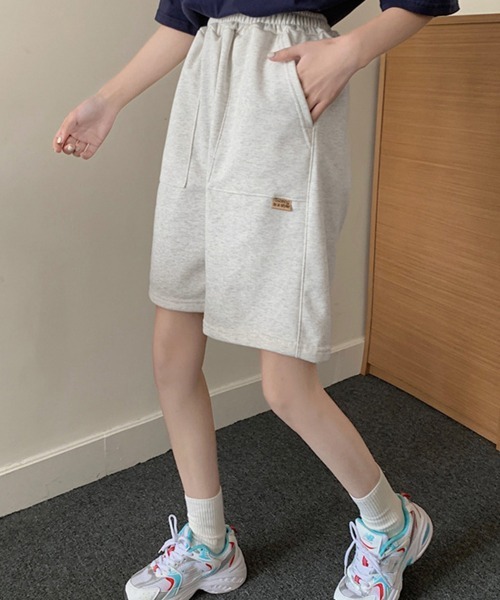 Miniministore(ミニミニストア)の「ショートパンツ スウェットパンツ韓国(スウェットパンツ・レディース・ピンク/ライトグレー/ブラック/ダークグレー・L/XL)」の12枚目の写真