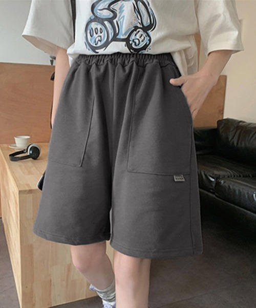 Miniministore(ミニミニストア)の「ショートパンツ スウェットパンツ韓国(スウェットパンツ・レディース・ピンク/ライトグレー/ブラック/ダークグレー・L/XL)」の15枚目の写真