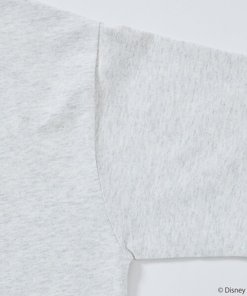 FREAK'S STORE（フリークスストア）の「限定展開/DISNEY ディズニー/別注 ビッグシルエット バックプリント クルーネックTシャツ/BEST BUDDIES（Tシャツ/カットソー・メンズ・アッシュグレー/ホワイト/ピンク/ネイビー/ブラック・SMALL/LARGE/MEDIUM）」の9枚目の写真