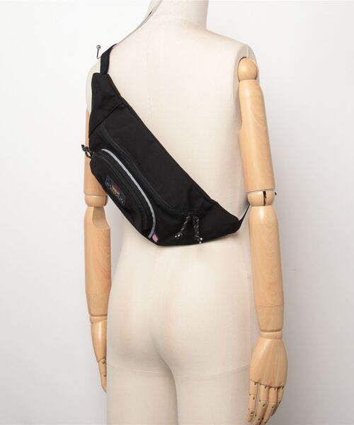 SUNDOG(サンドッグ)の「『サンドッグ SUNDOG』BANANA BELTS ブラック ライトブラウン ブルー 黒 VBSM-5377(ボディバッグ/ウエストポーチ・レディース・ブラック/ライトブラウン・FREE)」の3枚目の写真