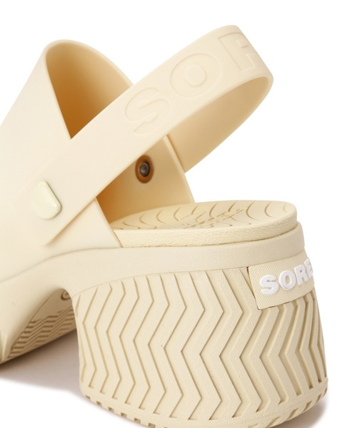 sorel クロッグヒール サンダル ソレル オーエヌエーストリートワークス クロッグヒール 24.0cm
