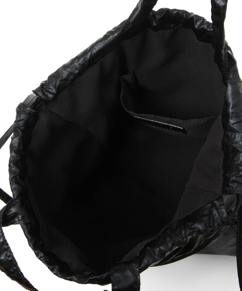 LAKOLE（ラコレ）の「ライトナップサック / 111770（バックパック/リュック・レディース・シルバー/アイボリー/ブラック・FREE）」の12枚目の写真