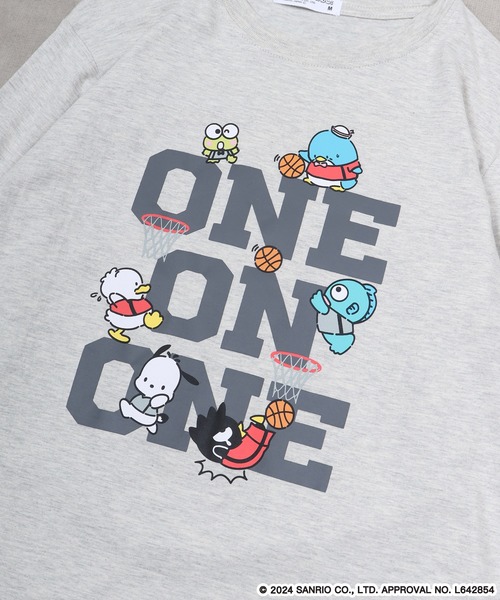 sanrio(サンリオ)の「sanrio characters はぴだんぶい 長袖Tシャツ(Tシャツ/カットソー・メンズ・杢グレー/ブラック/レッド/ネイビー/オートミール・M/L/LL)」の10枚目の写真