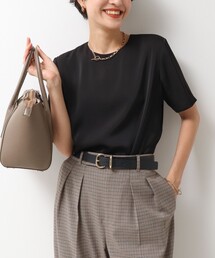 NOLLEY’S | オトナサテンTブラウス(シャツ/ブラウス)