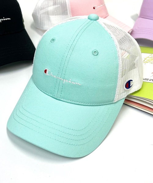 Champion（チャンピオン）の「champion / kids ﾂｲﾙﾒｯｼｭｷｬｯﾌﾟ / 141-0093（キャップ・キッズ・ブラック/その他/ピンク/ライム/パープル/カモフラージュ/その他1/インディゴブルー・ONESIZE）」の3枚目の写真