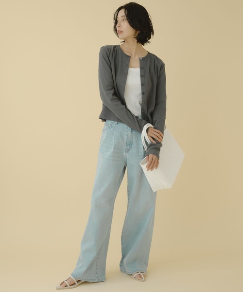 BARNYARDSTORM(バンヤードストーム)の「Mazell / Tストラップサンダル(サンダル・レディース・クリーム/ブラック・SMALL/MEDIUM/LARGE)」の9枚目の写真