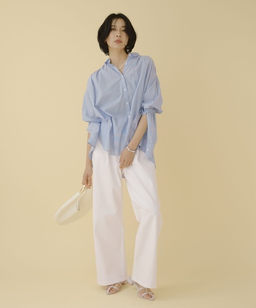 BARNYARDSTORM(バンヤードストーム)の「Mazell / Tストラップサンダル(サンダル・レディース・クリーム/ブラック・SMALL/MEDIUM/LARGE)」の10枚目の写真