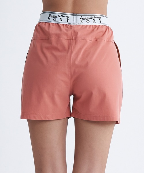 ROXY(ロキシー)の「SUNSET WAVES BS/ロキシーウエストゴムサーフトランクス・ボードショーツ(水着)(水着・レディース・ブラック/レッド・LARGE/MEDIUM/SMALL)」の8枚目の写真