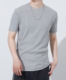 Anchor Smith（アンカー スミス）の「リラックステレコリブクルーネック半袖カットソー（Tシャツ/カットソー・メンズ）」