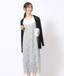 SHOO・LA・RUE | ◆サテンプリントキャミワンピース(ワンピース)