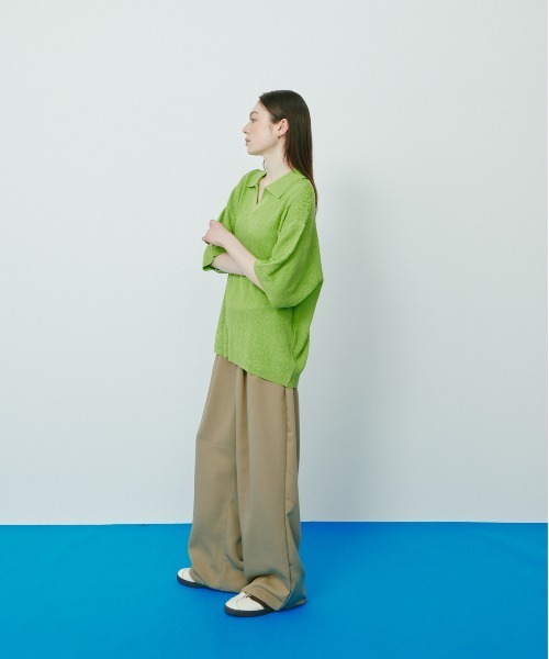 KACCO（カッコ）の「《ユニセックスアイテム》2TUCK WIDE BAGGY