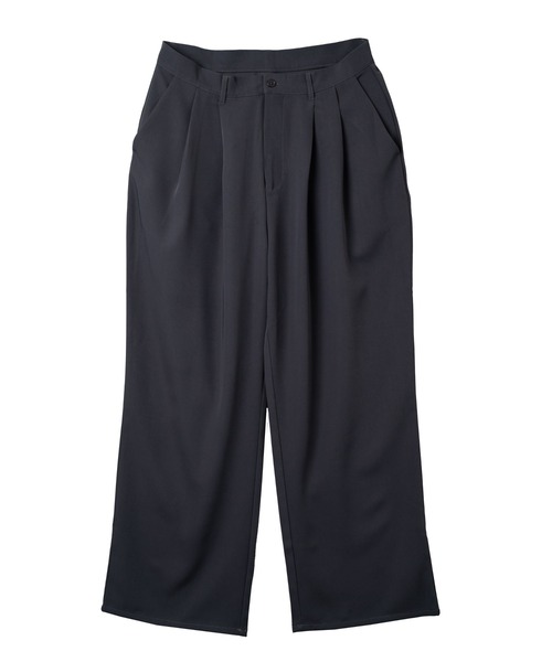 KACCO(カッコ)の「《ユニセックスアイテム》2TUCK WIDE BAGGY SLACKS / ツータックワイドバギースラックス(スラックス・メンズ・ベージュ/ダークグレー/ブラック・SMALL/LARGE/MEDIUM)」の22枚目の写真