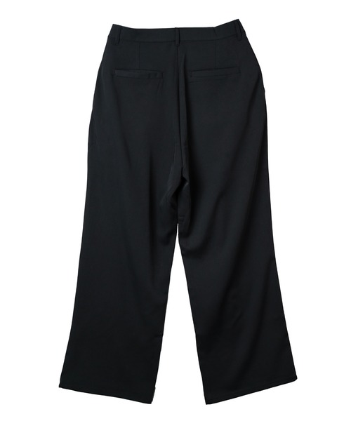 KACCO(カッコ)の「《ユニセックスアイテム》2TUCK WIDE BAGGY SLACKS / ツータックワイドバギースラックス(スラックス・メンズ・ベージュ/ダークグレー/ブラック・SMALL/LARGE/MEDIUM)」の17枚目の写真
