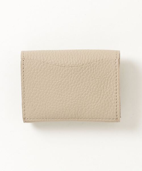 UNIVERSAL OVERALL（ユニバーサルオーバーオール）の「【UNIVERSAL OVERALL/ユニバーサルオーバーオール】シボレザーダブルフラップウォレット/ミニウォレット（財布・メンズ・ベージュ/オレンジ/グリーン/ブラック・FREE）」の9枚目の写真