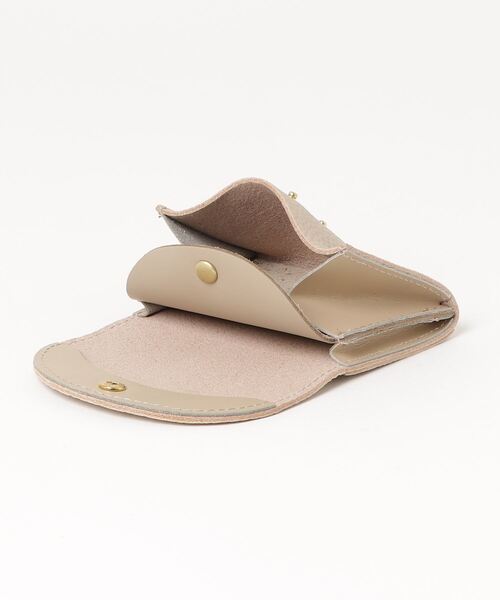 UNIVERSAL OVERALL（ユニバーサルオーバーオール）の「【UNIVERSAL OVERALL/ユニバーサルオーバーオール】シボレザーダブルフラップウォレット/ミニウォレット（財布・メンズ・ベージュ/オレンジ/グリーン/ブラック・FREE）」の11枚目の写真