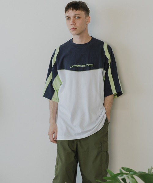 [YESEYESEE] Y.E.S Multi Painted Tee★Tシャツ YESEYESEE(イェスアイシー) Tシャツ・カットソー(メンズ) - 海外