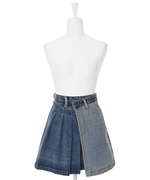 Narcissus（ナルシス）の「【Narcissus】バイカラーデニムスカート（デニムスカート・レディース・その他・FREE）」の9枚目の写真