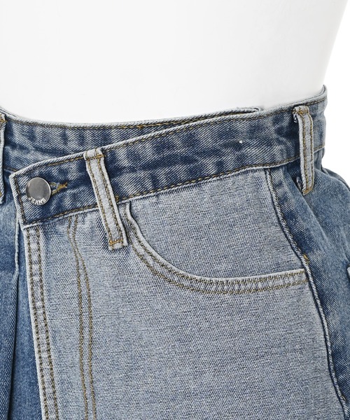 Narcissus（ナルシス）の「【Narcissus】バイカラーデニムスカート（デニムスカート・レディース・その他・FREE）」の5枚目の写真