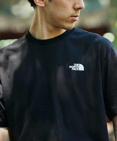 THE NORTH FACE（ザノースフェイス）の「THE NORTH FACE S/S Nuptse Tee NT32448（Tシャツ/カットソー・メンズ・パープル/ホワイト/ブラック/カーキ・MEDIUM/LARGE/X-LARGE）」の3枚目の写真