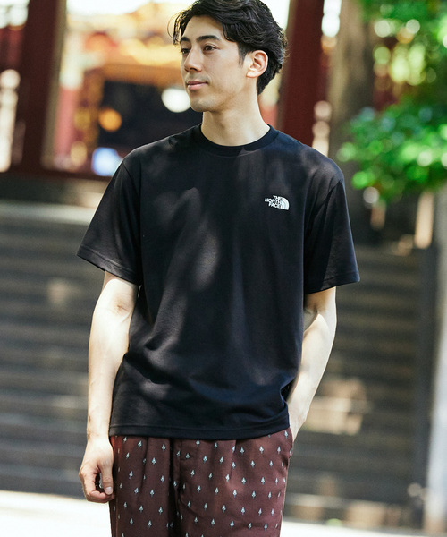 THE NORTH FACE（ザノースフェイス）の「THE NORTH FACE S/S Nuptse Tee NT32448（Tシャツ/カットソー・メンズ・パープル/ホワイト/ブラック/カーキ・MEDIUM/LARGE/X-LARGE）」の11枚目の写真