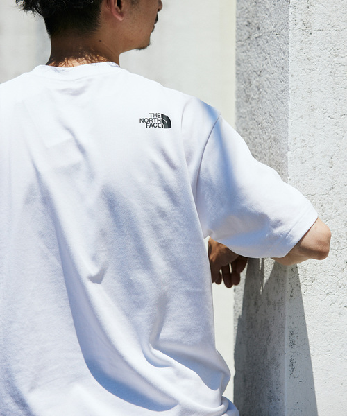 THE NORTH FACE（ザノースフェイス）の「THE NORTH FACE S/S Nuptse Tee NT32448（Tシャツ/カットソー・メンズ・パープル/ホワイト/ブラック/カーキ・MEDIUM/LARGE/X-LARGE）」の22枚目の写真