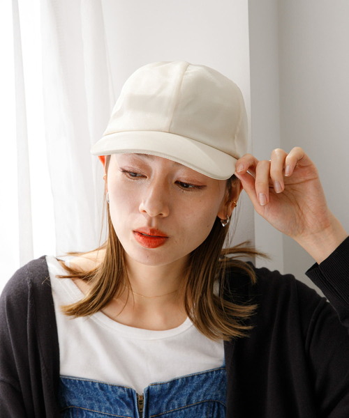 URBAN RESEARCH Sonny Label（アーバンリサーチサニーレーベル）の「オーガンジーキャップ（キャップ・レディース・アイボリー/ブラック・ONE）」の13枚目の写真