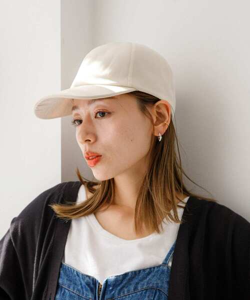 URBAN RESEARCH Sonny Label（アーバンリサーチサニーレーベル）の「オーガンジーキャップ（キャップ・レディース・アイボリー/ブラック・ONE）」の12枚目の写真