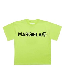 MM6 Maison Margiela | MM6 Maison Margiela(エムエムシックス メゾン マルジェラ)Kids & Junior ブランドロゴ半袖Tシャツカットソー(Tシャツ/カットソー)
