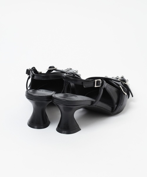 HARE（ハレ）の「ビジューベルトパンプス(HARE)（パンプス