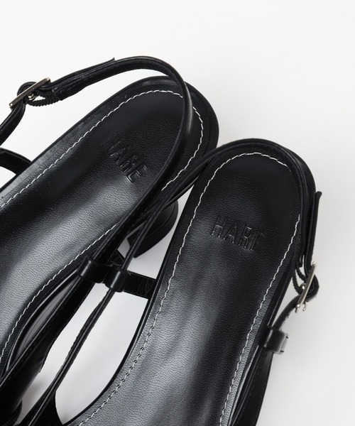 HARE（ハレ）の「ビジューベルトパンプス(HARE)（パンプス・レディース・ブラック・MEDIUM/LARGE）」の18枚目の写真
