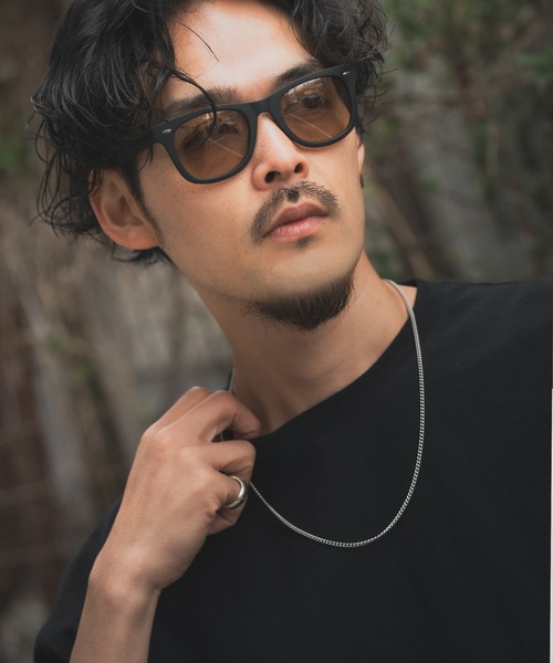 SIDEWAY STANCE(サイドウェイスタンス)の「【SIDEWAY STANCE】ウェリントンサングラス(サングラス・メンズ・ブルー/スモーク/ライトブラウン・FREE)」の4枚目の写真