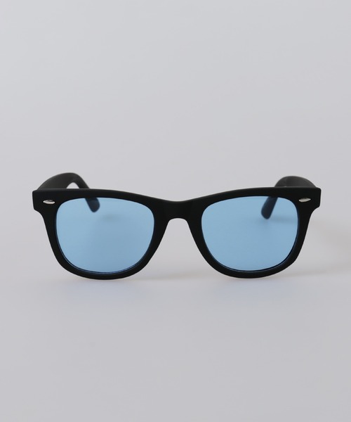 SIDEWAY STANCE(サイドウェイスタンス)の「【SIDEWAY STANCE】ウェリントンサングラス(サングラス・メンズ・ブルー/スモーク/ライトブラウン・FREE)」の10枚目の写真