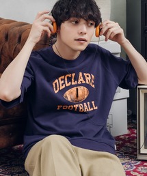 裏毛カレッジロゴスウェットTシャツ