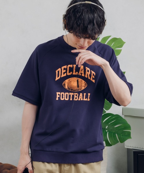 MUHET（ミュエータ）の「裏毛カレッジロゴスウェットTシャツ（Tシャツ/カットソー・レディース・レッド系その他/杢グレー/ネイビー・X-LARGE/MEDIUM）」の22枚目の写真