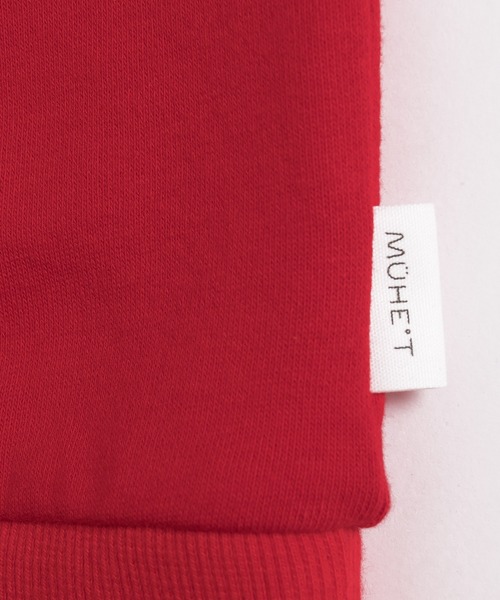 MUHET（ミュエータ）の「裏毛カレッジロゴスウェットTシャツ（Tシャツ/カットソー・レディース・レッド系その他/杢グレー/ネイビー・X-LARGE/MEDIUM）」の9枚目の写真