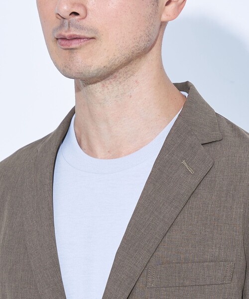 green label relaxing(グリーンレーベルリラクシング)の「【WEB限定】JUST fit ドライPEスリムセットアップ ジャケット&パンツ -吸水速乾・防シワ-(セットアップ・メンズ・ダークグレー/ネイビー/ダークブラウン・M/L/XL/XS/XXL/S)」の16枚目の写真