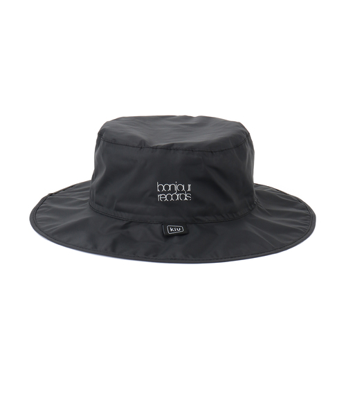 bonjour records（ボンジュールレコーズ）の「【bonjour records/ボンジュールレコード】 KIU Rain Hat KIUレインサファリハット（ハット・メンズ・ブラック・FREE）」の3枚目の写真