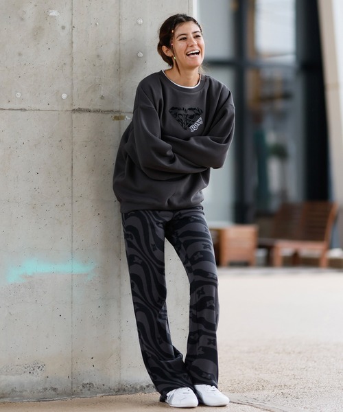 ROXY(ロキシー)の「ROXY/ロキシー フレアパンツ RPT244612T(その他パンツ・レディース・ブラック/ライトブルー/マジェンタ・L/M)」の8枚目の写真
